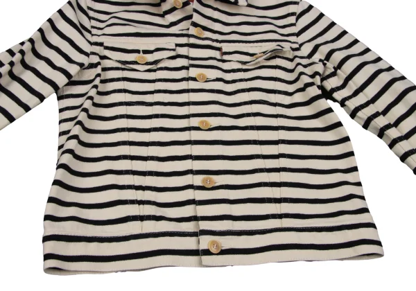 JUNYA WATANABE MAN×Levi's Cotton Striped Trucker Jacket K-167229_011