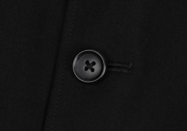 Yohji Yamamoto POUR HOMME Wool Gabardine Piping Design Stand collar Jacket K-167230_005