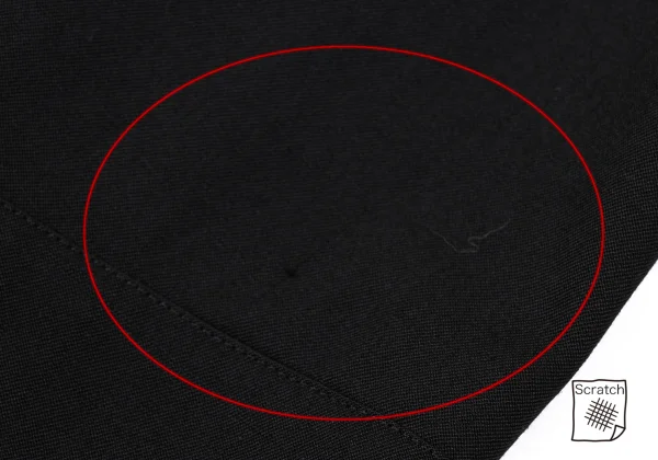 Yohji Yamamoto POUR HOMME Wool Gabardine Piping Design Stand collar Jacket K-167230_007