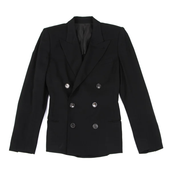 Jean Paul GAULTIER FEMME Wool Rayon Back Open Jacket K-167231_002