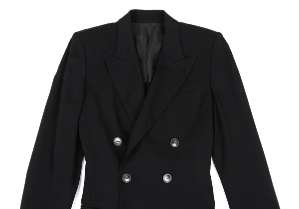 Jean Paul GAULTIER FEMME Wool Rayon Back Open Jacket K-167231_003