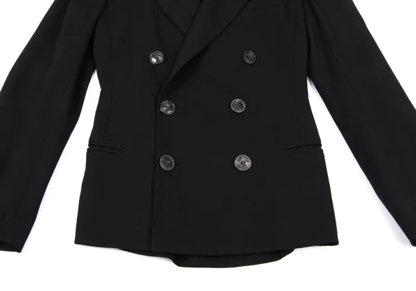 Jean Paul GAULTIER FEMME Wool Rayon Back Open Jacket K-167231_009