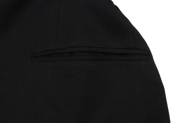 Jean Paul GAULTIER FEMME Wool Rayon Back Open Jacket K-167231_011