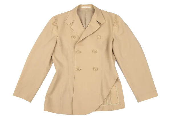 Yohji Yamamoto FEMME Asymmetry Wool Jacket K-167232_002