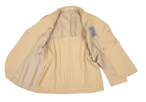 Yohji Yamamoto FEMME Asymmetry Wool Jacket K-167232_012