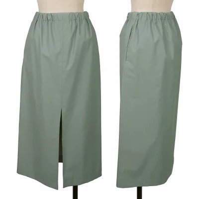 Maison Martin Margiela White Tag Coating Cotton Skirt