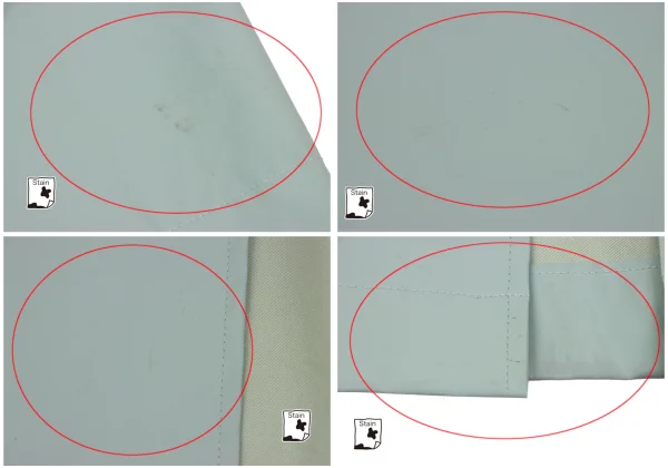 Maison Martin Margiela White Tag Coating Cotton Skirt K-167236_008