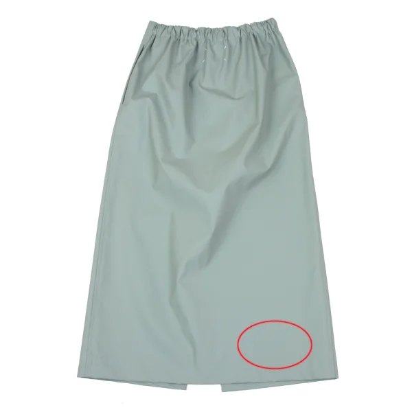 Maison Martin Margiela White Tag Coating Cotton Skirt K-167236_014