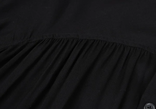 S'YTE Tencell Gather Design Short Sleeve Long Shirt K-167238_006