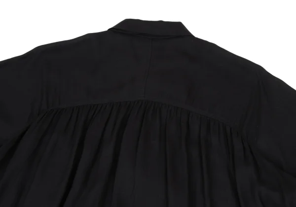 S'YTE Tencell Gather Design Short Sleeve Long Shirt K-167238_013