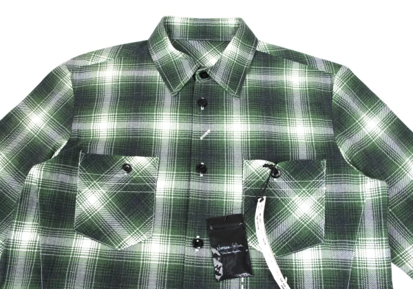 n(n) BY NUMBER (N)INE Cotton Check Shirt K-167239_002
