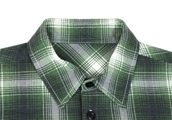n(n) BY NUMBER (N)INE Cotton Check Shirt K-167239_003