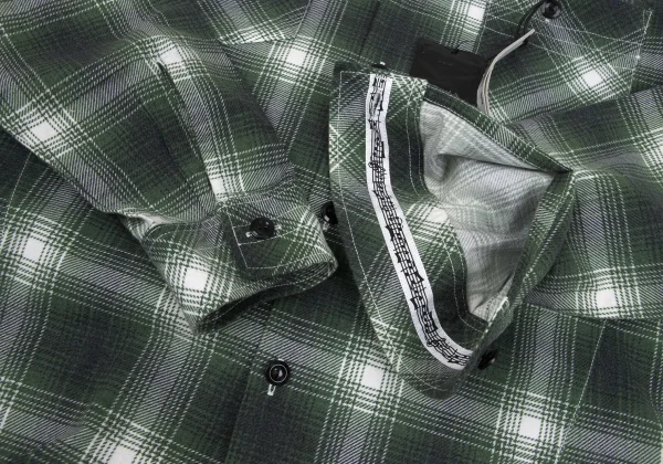 n(n) BY NUMBER (N)INE Cotton Check Shirt K-167239_008