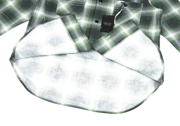 n(n) BY NUMBER (N)INE Cotton Check Shirt K-167239_011