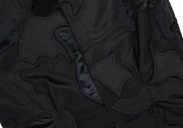 PRADA Silk Wool Patchwork Sleeveless Top K-167240_010