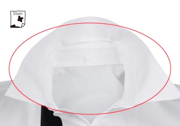 Yohji Yamamoto POUR HOMME Cotton Line Switching Design Shirt K-167242_004