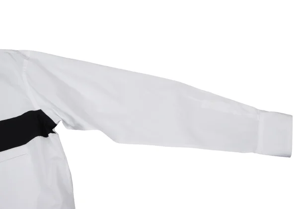 Yohji Yamamoto POUR HOMME Cotton Line Switching Design Shirt K-167242_007