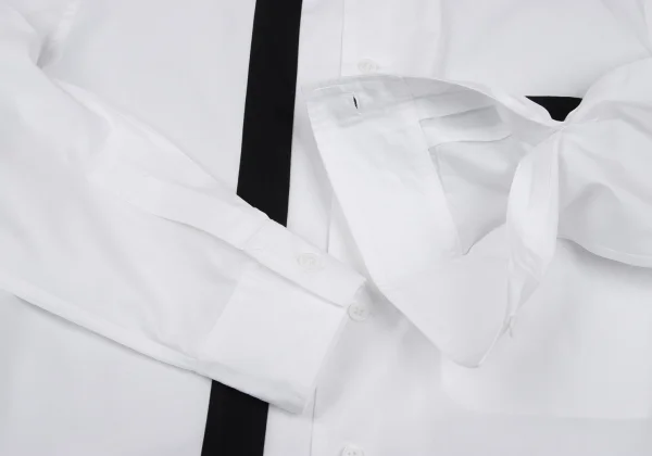 Yohji Yamamoto POUR HOMME Cotton Line Switching Design Shirt K-167242_008