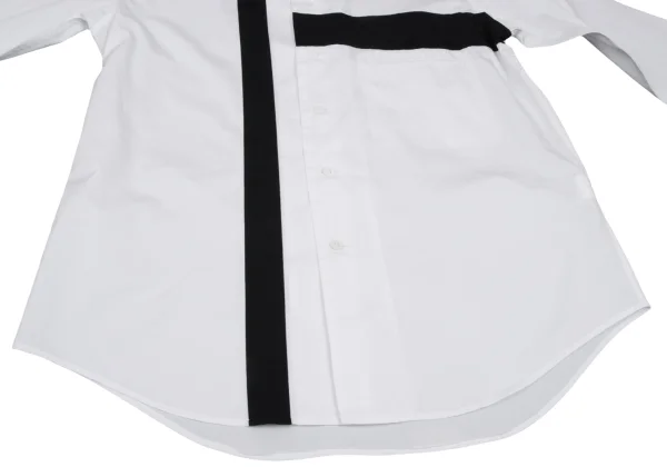 Yohji Yamamoto POUR HOMME Cotton Line Switching Design Shirt K-167242_009