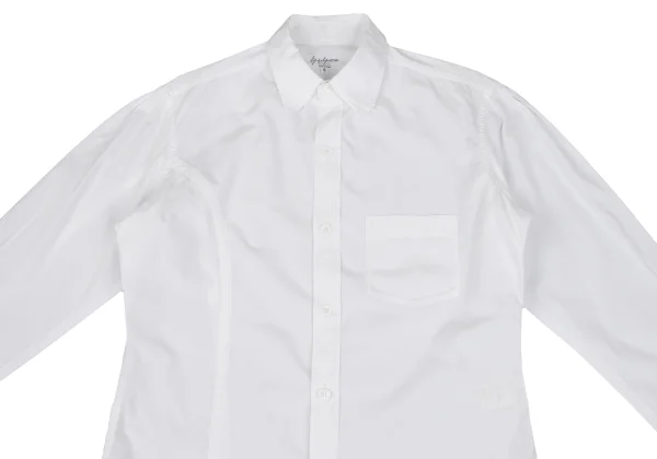 Yohji Yamamoto POUR HOMME Layered Collar Cotton Shirt K-167244_002