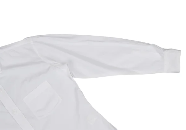 Yohji Yamamoto POUR HOMME Layered Collar Cotton Shirt K-167244_008