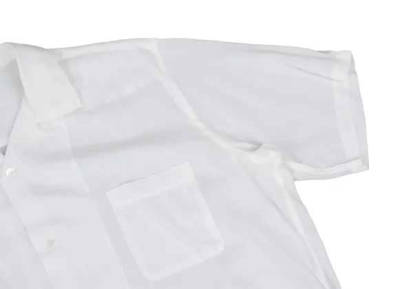 Y's for men Rayon Floral Embroidery Short Sleeve Open Collar Shirt K-167245_009