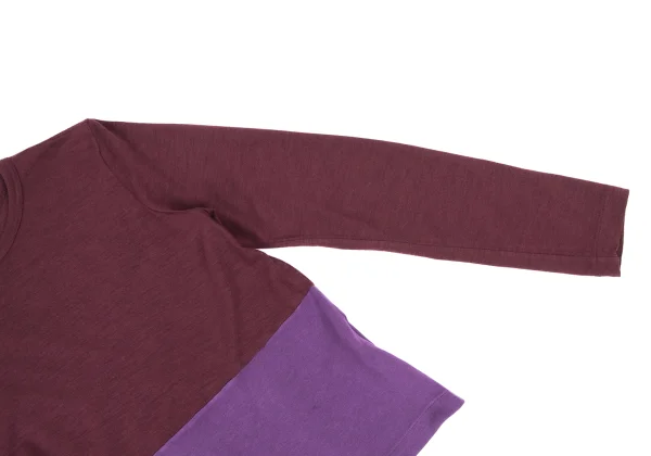 tricot COMME des GARCONS Bi-color Switching T Shirt K-167246_004