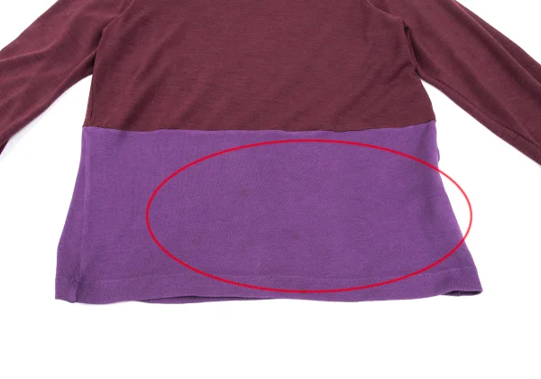 tricot COMME des GARCONS Bi-color Switching T Shirt K-167246_006