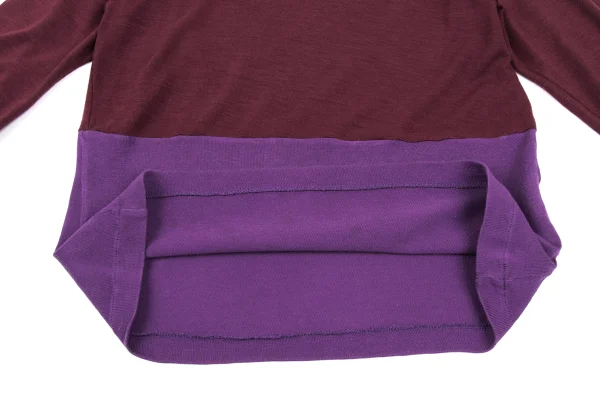 tricot COMME des GARCONS Bi-color Switching T Shirt K-167246_009