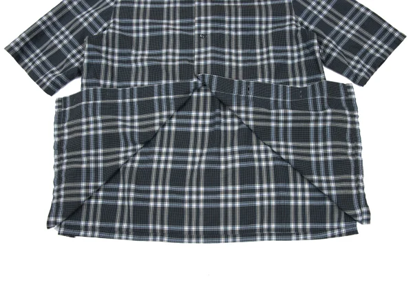 ARMANI COLLEZIONI Cotton Check Short Sleeve Shirt K-167248_008