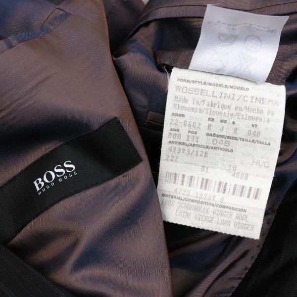 HUGO BOSS Striped Wool Tailored Jacket K-167253_017