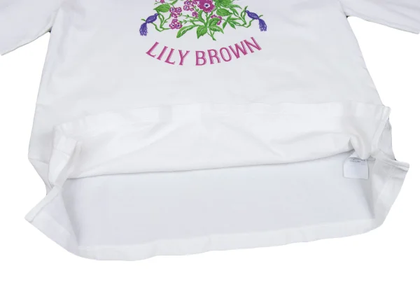 KEITA MARUYAMA×LILY BROWN Botanical Logo Print T-shirt K-167257_009