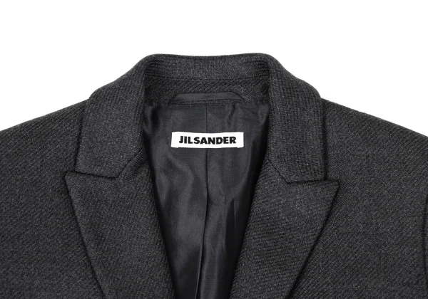 JIL SANDER Cashmere Blend Wool Tailored Jacket K-167259_004
