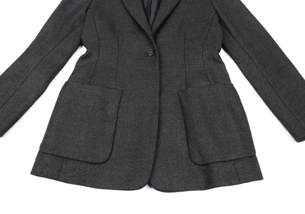 JIL SANDER Cashmere Blend Wool Tailored Jacket K-167259_009