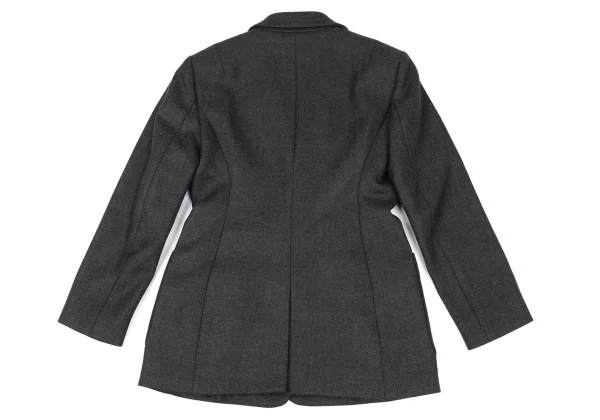 JIL SANDER Cashmere Blend Wool Tailored Jacket K-167259_013
