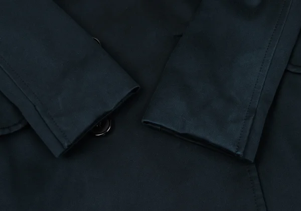 JIL SANDER Quilted Moleskin Double Coat K-167260_008