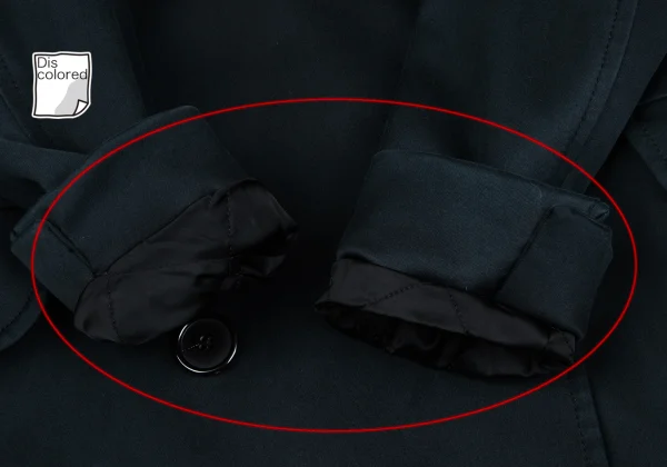 JIL SANDER Quilted Moleskin Double Coat K-167260_009