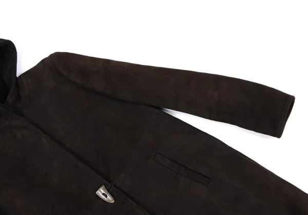 JIL SANDER Hooded Mouton Coat K-167261_006