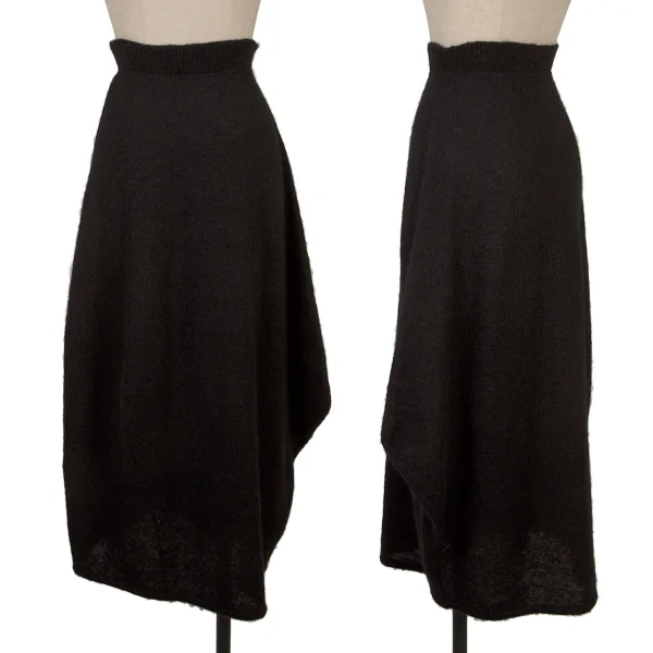 KZELLE Wool Nylon Knit Skirt Black M K-167263_001