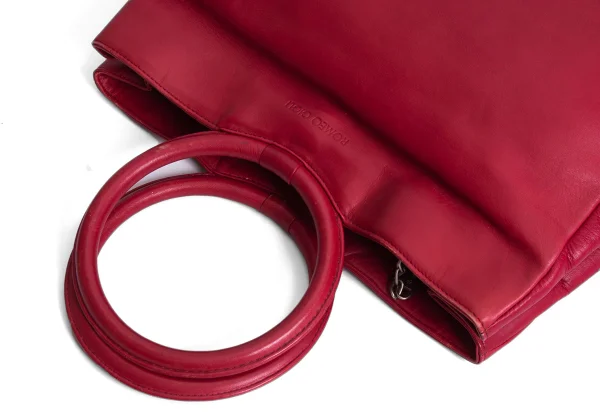 ROMEO GIGLI Circle Handle Leather Bag K-167265_011