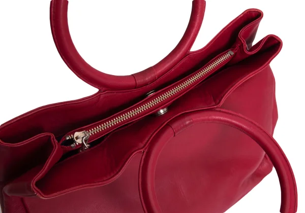 ROMEO GIGLI Circle Handle Leather Bag K-167265_013