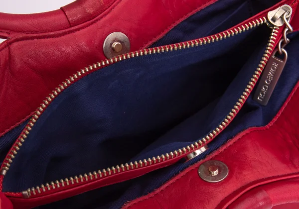 ROMEO GIGLI Circle Handle Leather Bag K-167265_016