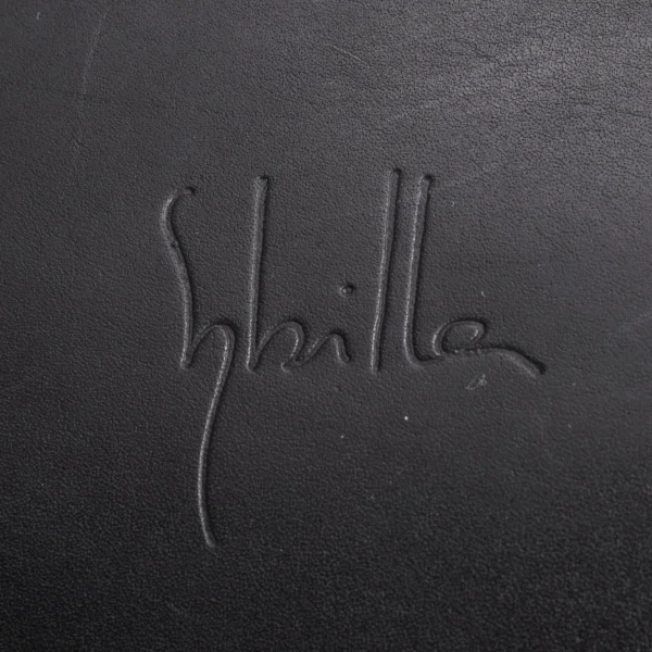 Sybilla Logo Embossed Leather Bag K-167266_003