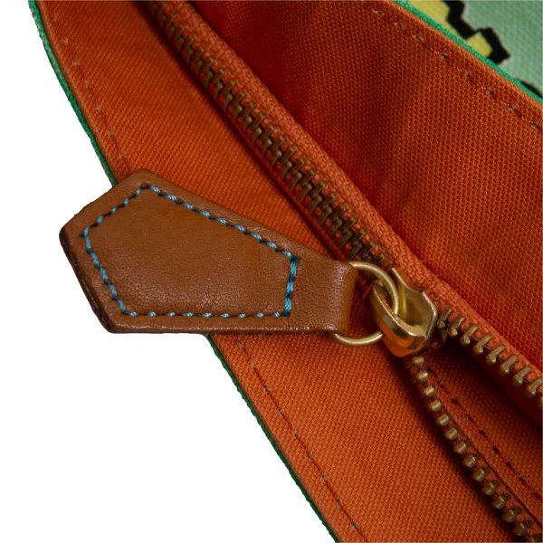 TOPKAPI Scarf Printed Canvas Tote Bag K-167268_015