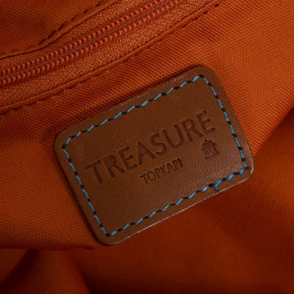 TOPKAPI Scarf Printed Canvas Tote Bag K-167268_018