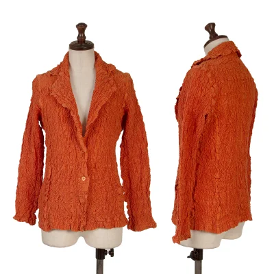 ISSEY MIYAKE me Dyed Wrinkle Pleats Jacket