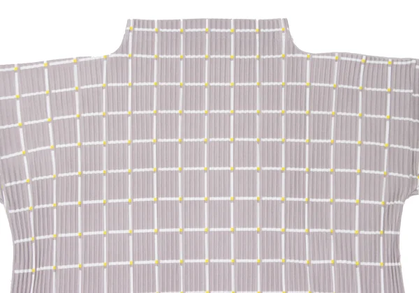 ISSEY MIYAKE me Check Pleats T Shirt K-167274_003