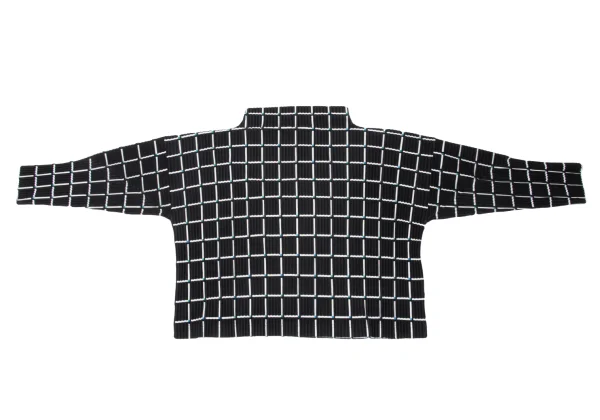 ISSEY MIYAKE me Check Pleats T Shirt K-167275_002