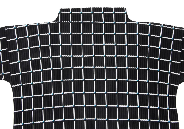 ISSEY MIYAKE me Check Pleats T Shirt K-167275_003