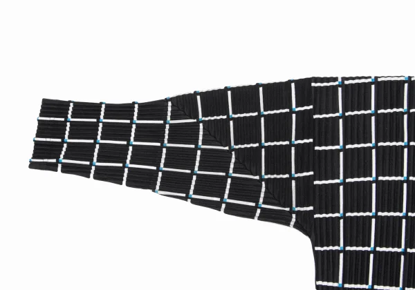 ISSEY MIYAKE me Check Pleats T Shirt K-167275_005